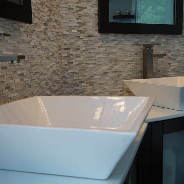 Modern Bathroom in Falls Church